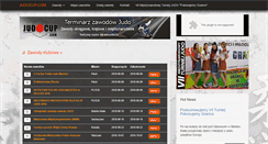 Desktop Screenshot of judocup.com