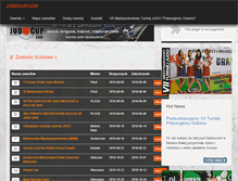 Tablet Screenshot of judocup.com